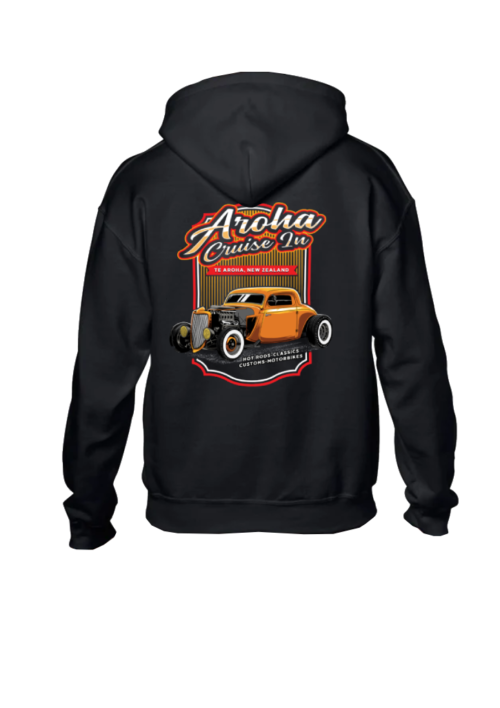 Aroha Cruise In Hot Rod Hoodie